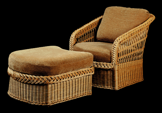 Wicker Lounge Chair